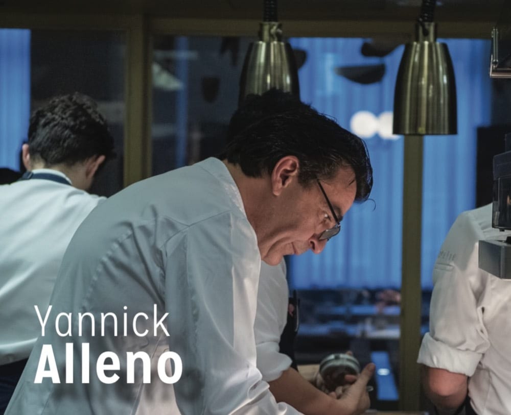 Chef Yannick Alleno